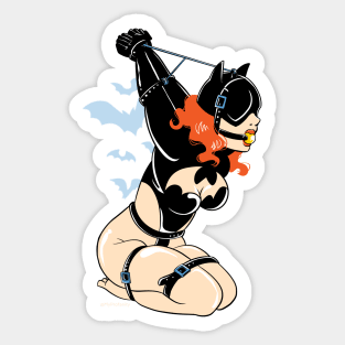 Bondage Bat Sticker